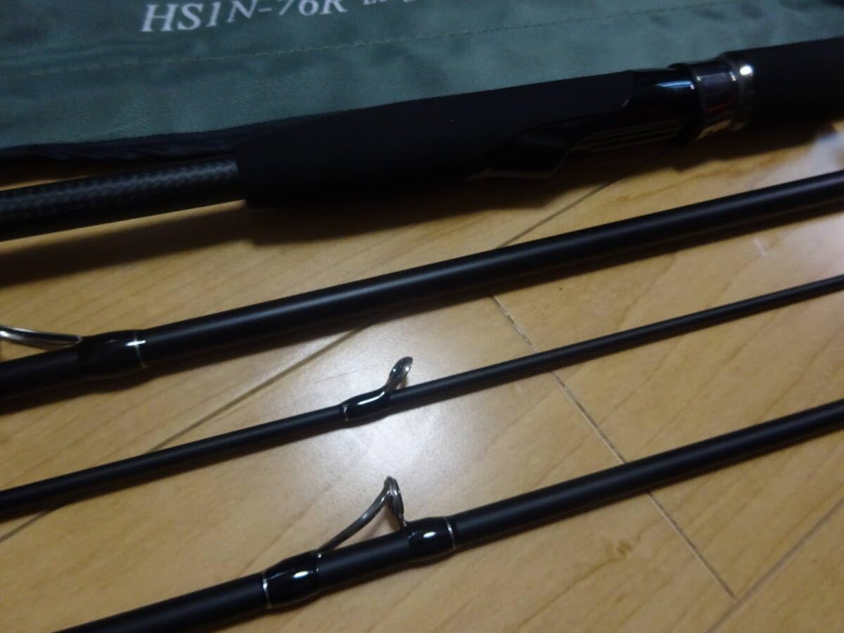 デプス　ヒュージカスタム　HS1N-76R　スピニング 強靭な4ピースモバイルロッド登場！ | 釣りの総合動画サイト「Vish